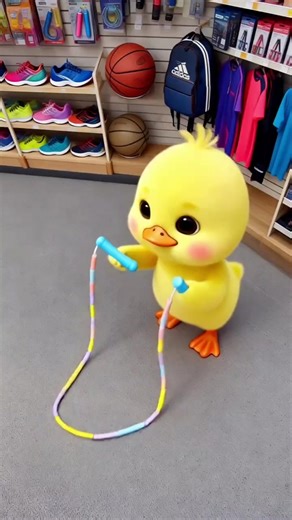 Adorable Duckling's Cute Antics