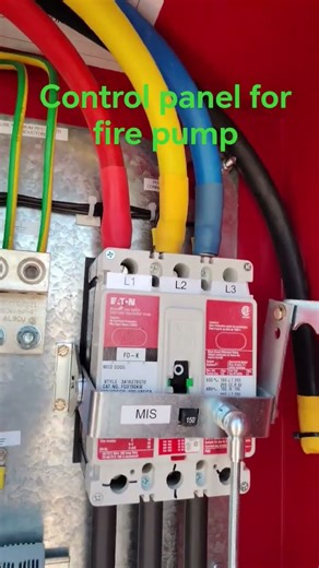 cable dressing and termanition for Fire pump control panel #electrical #likeandsubscribe #ulala
