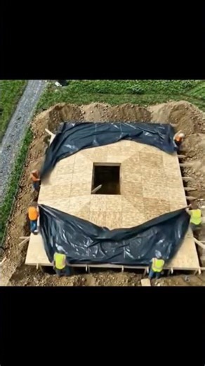 Construction Timelaps From farmland to Farmhouse #timelapse #aicontentcreation #virtualconstruction