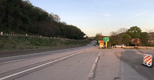 Rt. 28 northbound ramp to Delafield Rd. closing today