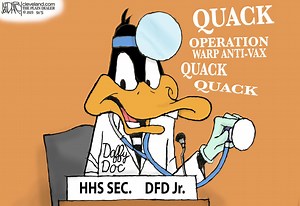 RFK Jr. Senate Hearing: Darcy cartoon