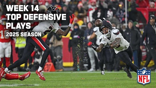 Top defensive plays | Week 14