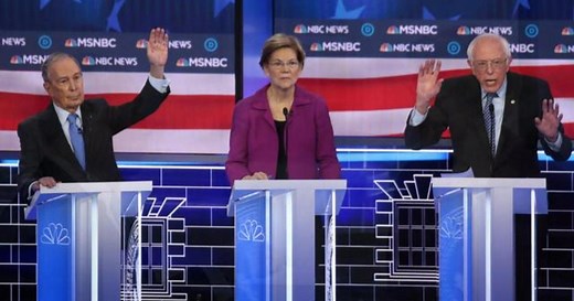 Democratic candidates target Michael Bloomberg at debate