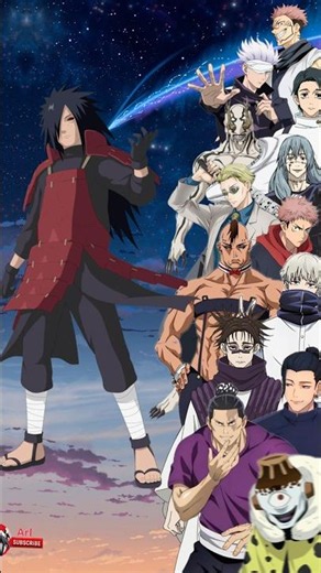 🧠💎🤝Madara Uchiha vs. Satoru Gojo and Sukuna (Jujutsu Kaisen) #animebattle #madara #jujutsukaisen