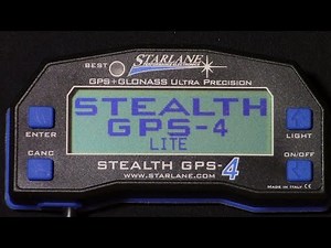 Laptimer Stealth 4 mit TWIn GPS 2