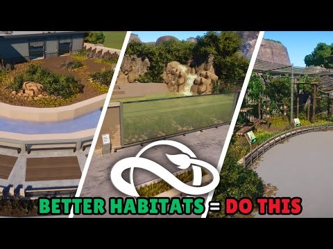 Planet Zoo - 3 Ways To Make Better Habitats