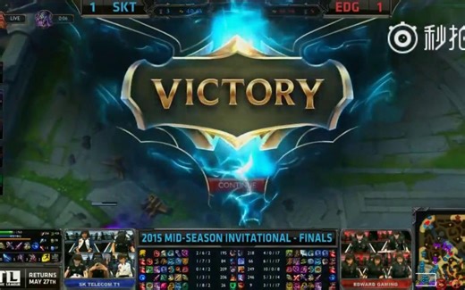 厂长巅峰之作，将巅峰SKT打投降！EDG这一仗为LPL扬眉吐气
