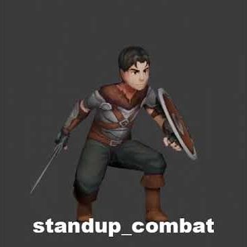 Stylized Warrior – Locomotion Animations Showcase | Game-Ready