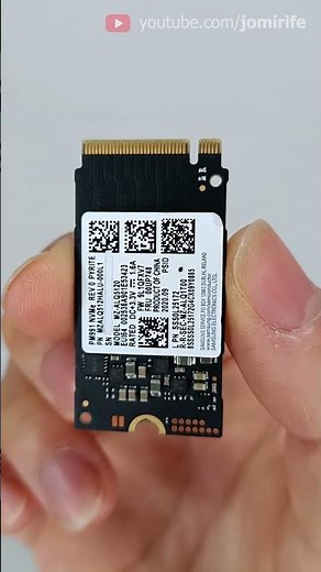 I recommend the Samsung PM991 M.2 NVMe 2242 SSD for your portable computer