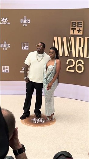 Scrappy and Shay Johnson at the 2026 BET Awards