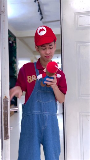 Little Mario and his friends' choice? #short #Mario #SuperMario #piderman #kpop