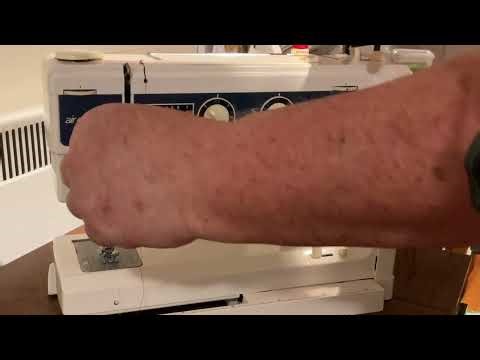 How To Thread Elna Air Electronic SU.