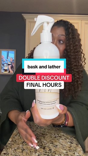 Bask and Lather Hydrating Hair Mist for Scalp Care