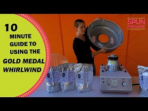 How To Use a Gold Medal Whirlwind Cotton Candy Machine