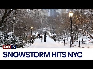 NYC weather: Snowstorm hits New York City