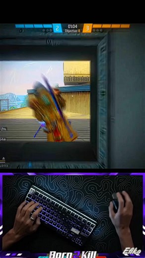 My Epic 1v4 Clutch in Free Fire