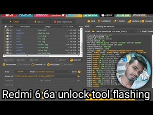 How To Flash Redmi 6 Redmi 6a Flashing fix Unlock Tool By Mobile Software android 11.5.0 #mi #redmi