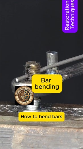 Stop struggling with manual bending! I built this custom rig to handle solid steel bars with ease. From welding the frame to the first test bend, here is the full breakdown of the build. #metalworking #diytools #shopbuild #blacksmithing #weldingproject #homeshop #metalbending | Restoration Techniques