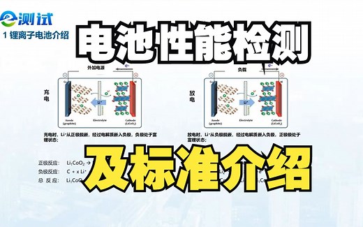 电池性能检测及标准介绍（一）