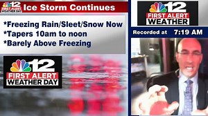 2.5K views · 20 reactions | This latest round of freezing drizzle is not over yet. Andrew Freiden NBC12 has more on what to expect >> https://bit.ly/3avsXzo | 12 On Your Side | Facebook