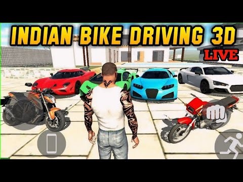 Indian Bike Driving 3D Cheat Codes 2026 Livestream 🔴