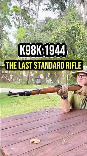 Mauser K98k 1944 | Germany’s Standard Rifle in the Final Year of WWII
