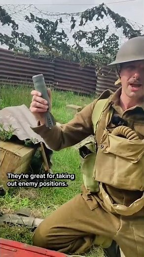 Captain Dickie Fights In The Trenches Of WW2 #shorts