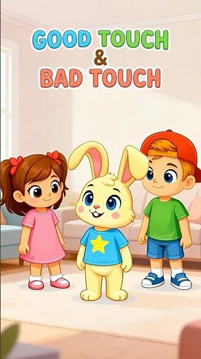 Good Touch Bad Touch 💛🛡️ | Safety Rules for Kids (Simple & Gentle)