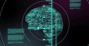 Animation Human Brain Digital Data Processing Stock Footage Video (100% Royalty-free) 3620667555 | Shutterstock