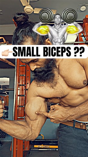 👉 Your Biceps Are Small Because You Do THIS ❌ (Fix It Fast) #shorts