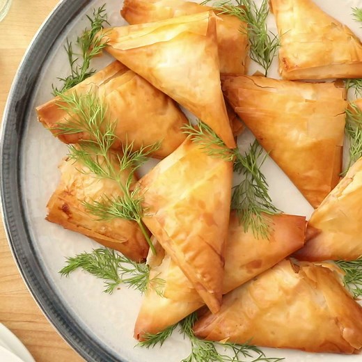 153K views · 1.4K reactions | Phyllo Turnovers with Shrimp and...
