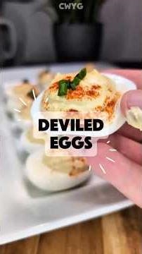 Making deviled eggs for the first time after Thanksgiving!