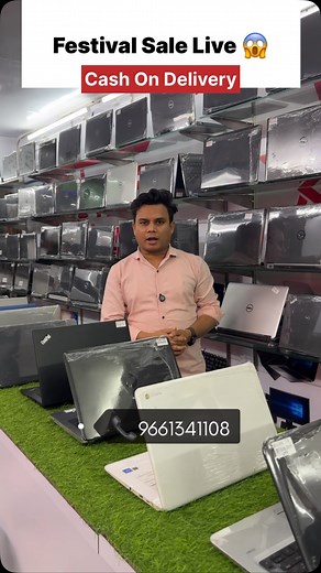 1.9K views · 68 reactions | Festival Sale Live : 9661341108 ₹4,000/- मे Laptop  ₹2,500/- मे Tab 朗 Cash On Delivery All India  Address : dakbanglaw Chaura NP center Building 2nd Floor Star Computer Center Star Computer Center #laptop #hplaptop #delllaptop #macbook #secondhandlaptop #toshibalaptop #acerlaptop #gaminglaptop #usedlaptoppatna #usedlaptop | Viral Vlog Rounderz | Facebook