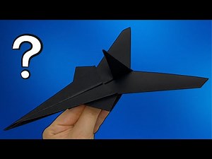 Einfaches Papierflugzeug falten - Schritt für Schritt Anleitung