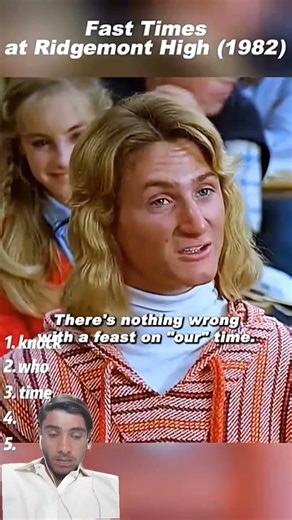 Fast Times at Ridgemont High (1982) | "I Don't Know" - The Line That Owned the Classroom