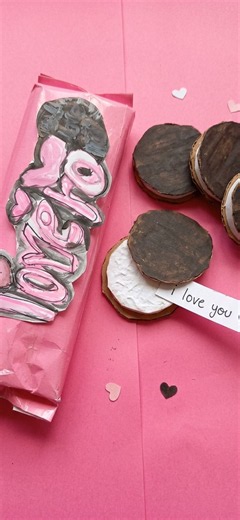 💖 DIY Lovero! Paper Oreo With Secret “I Love U” Notes ✨