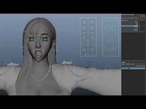 Advanced 3D Face Rig – Autodesk Maya #3d #maya #rigging #advanced