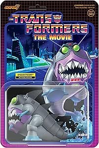Super7 Transformers Sharkticon - 3.75" Transformers Action Figure Classic Cartoon Collectibles and Retro Toys