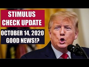SECOND STIMULUS CHECK UPDATE | OCTOBER 14 UPDATE FOR 2ND STIMULUS CHECK (STIMULUS PACKAGE)