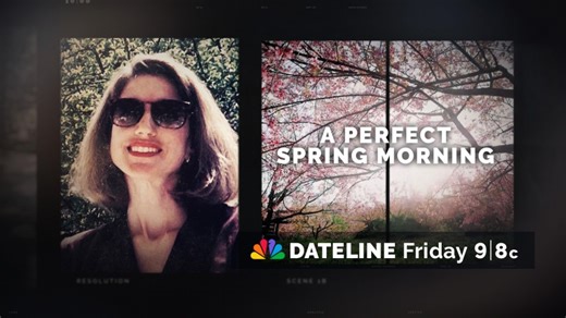 Sneak Peek: “A Perfect Spring Morning” Blayne Alexander on the Leslie Preer murder Friday | Dateline