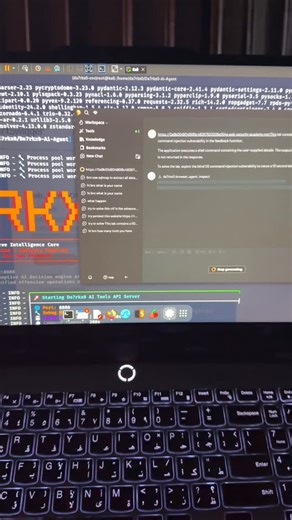 Da7rkx0 on Instagram: "🥵 Da7rkx0 Ai Agant v3 Over 150+ Professional-Grade Security Tools combined into one unified AI-powered platform — built for Red Teamers, Bug Bounty Hunters, and Cybersecurity Experts who want precision, speed, and control. 🔍 Network Reconnaissance & Scanning (25+ Tools) Map entire infrastructures, enumerate live hosts, fingerprint services, and detect vulnerabilities with automated correlation and adaptive scanning logic. 🌐 Web Application Security Testing (40+ Tools) C
