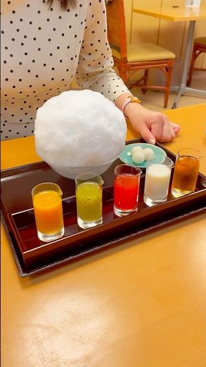 5種類のかき氷🍧#京都 #かき氷