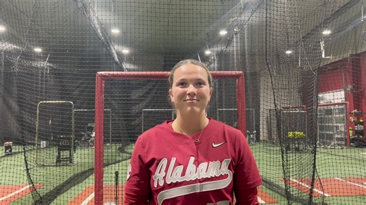 Brooke Wells after hitting 16th Home Run