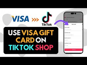 How to Use a Visa Gift Card on TikTok Shop | Easy Steps Tutorial