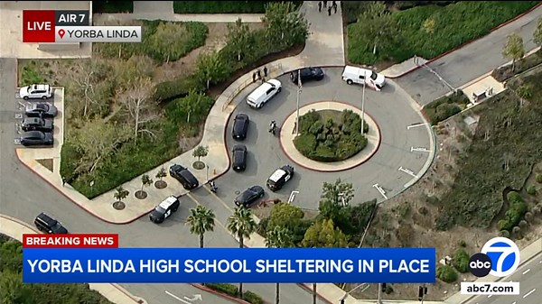 Yorba Linda HS shelter-in-place order lifted after campus threat