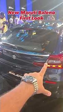 New Maruti Baleno Facelift First Look