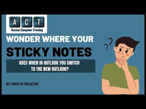 The New Outlook...Where are my notes?