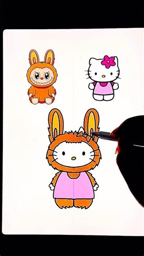 Kuromi + hello kitty + labubu, whats next?