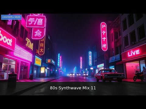 🌆 Neon Dreams: Chill Vibes for Relaxation | 1 Hour Neon City Mix