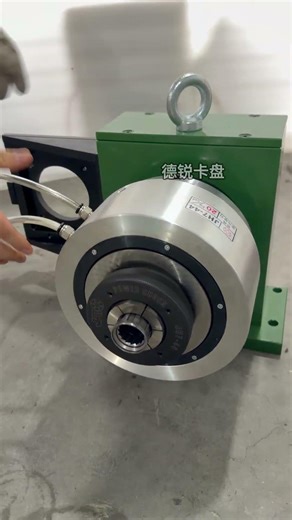 JA7-44 Pneumatic Rotary Chuck, Hydraulic Chuck with Double Piston Body#cncmachine #chuck #machinery